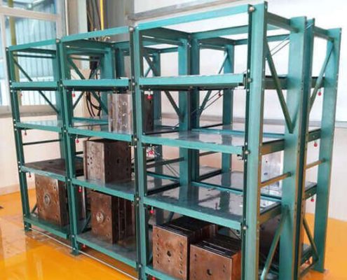 半開模具貨架115